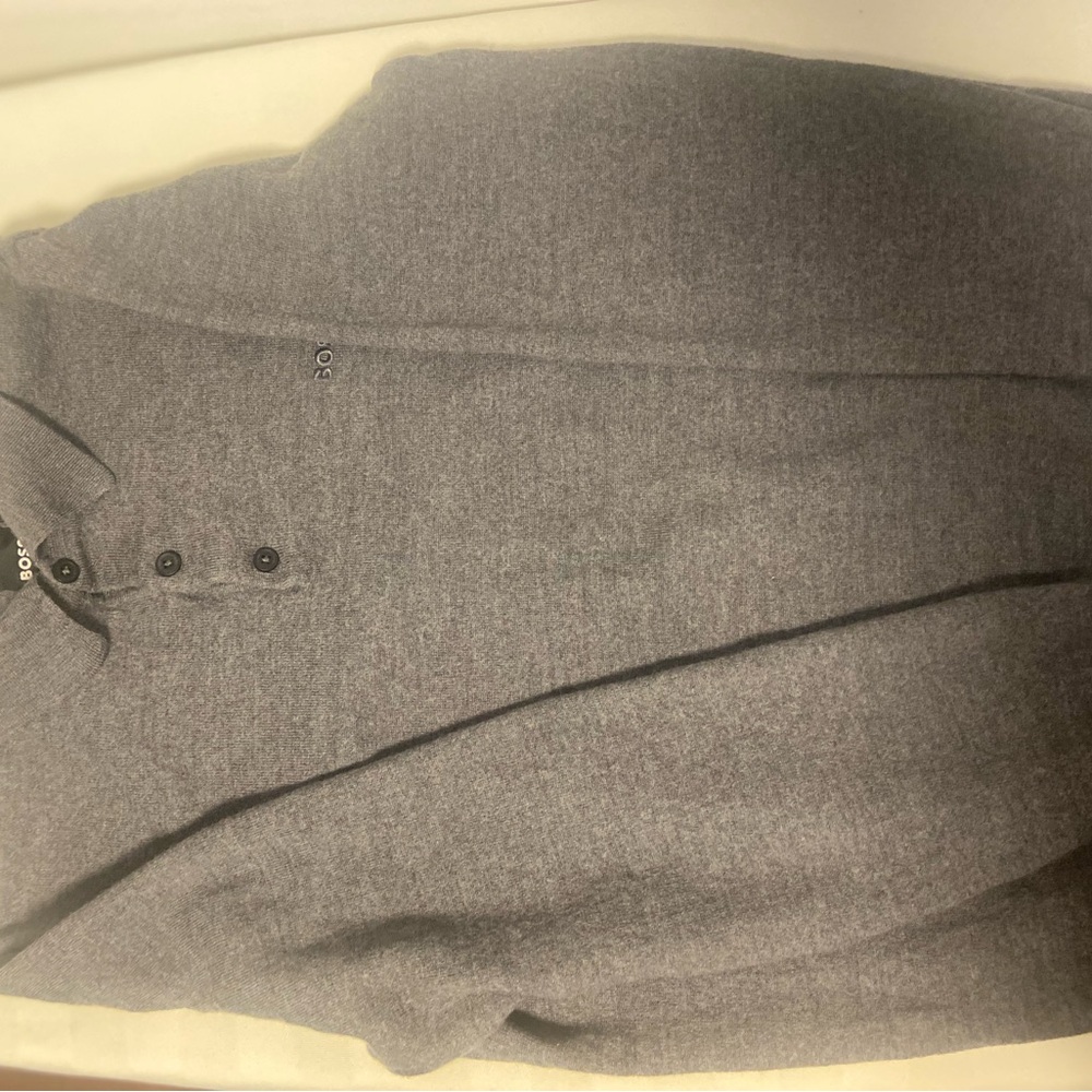 Boss Charcoal Knitwear